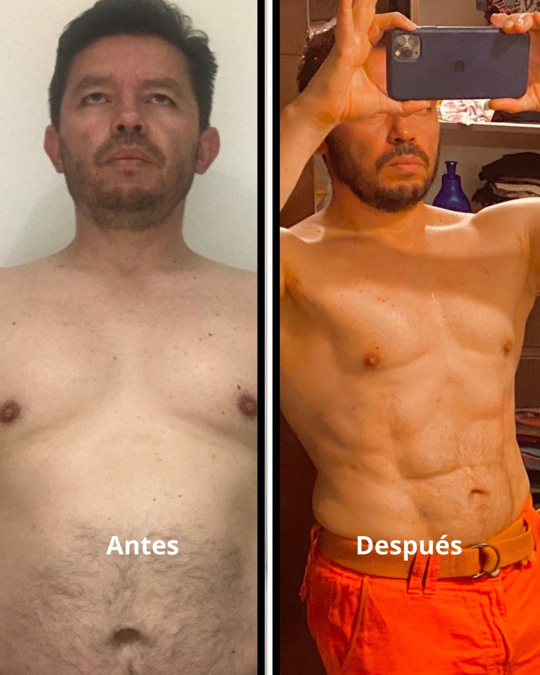 Antes y después · Gabriel Pinzón